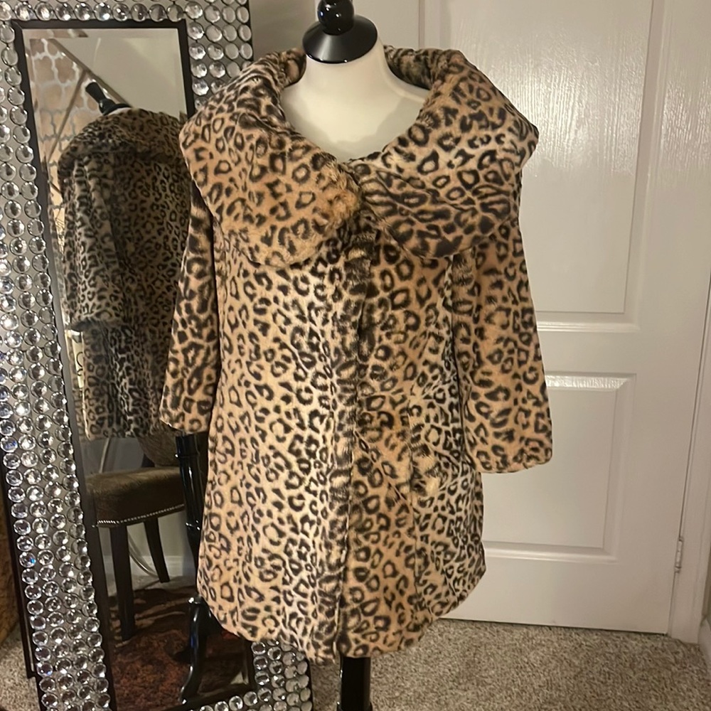 Luxurious Leopard Coat